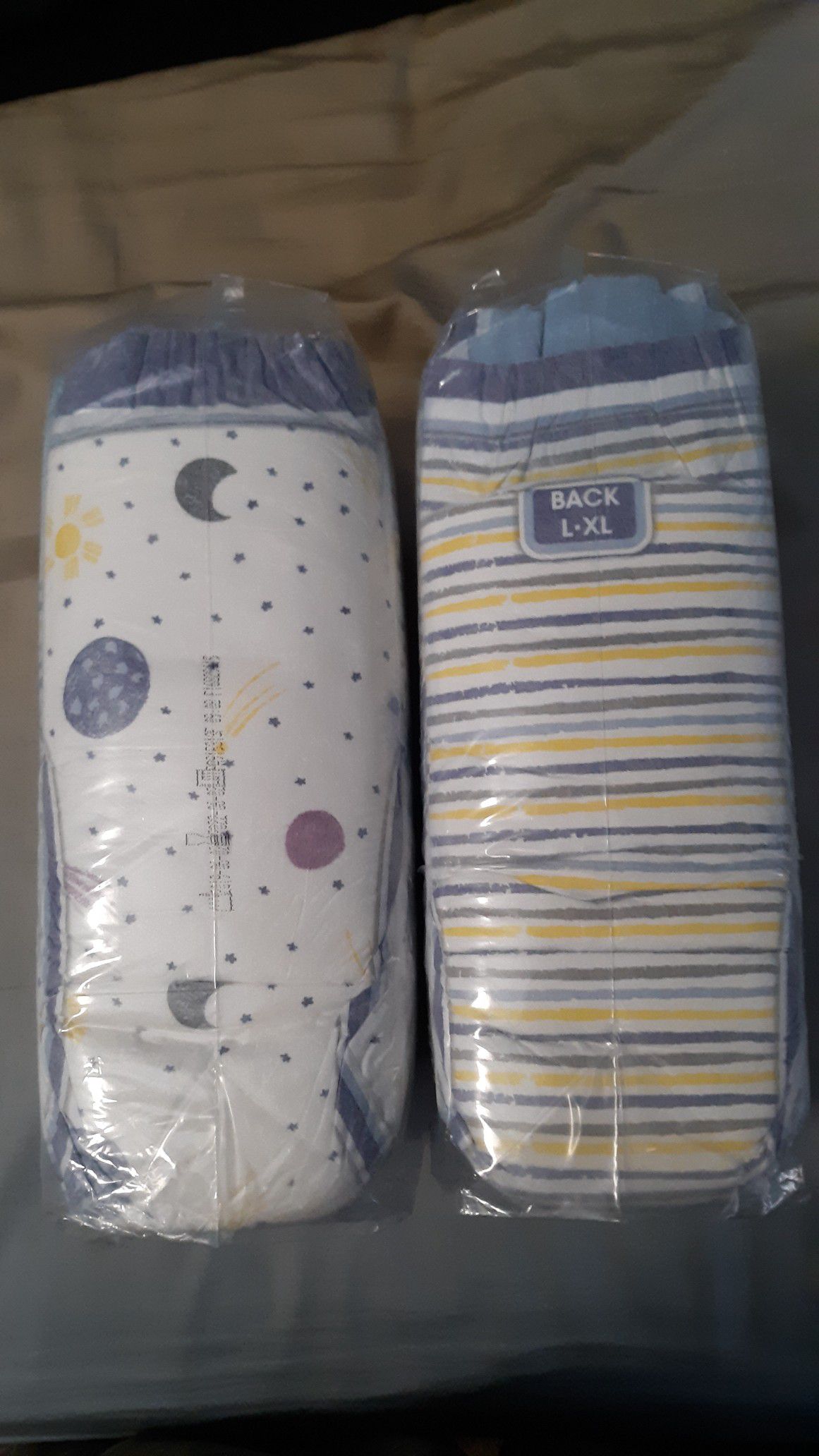 L/XL Pull-Up diapers 18 pack (same fit as GoodNites)