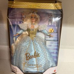 Collector Edition Barbie as Cinderella doll. Released by Mattel in 1996 (or 1997 with item #16900) as part of the Children's Collector Series.  The do