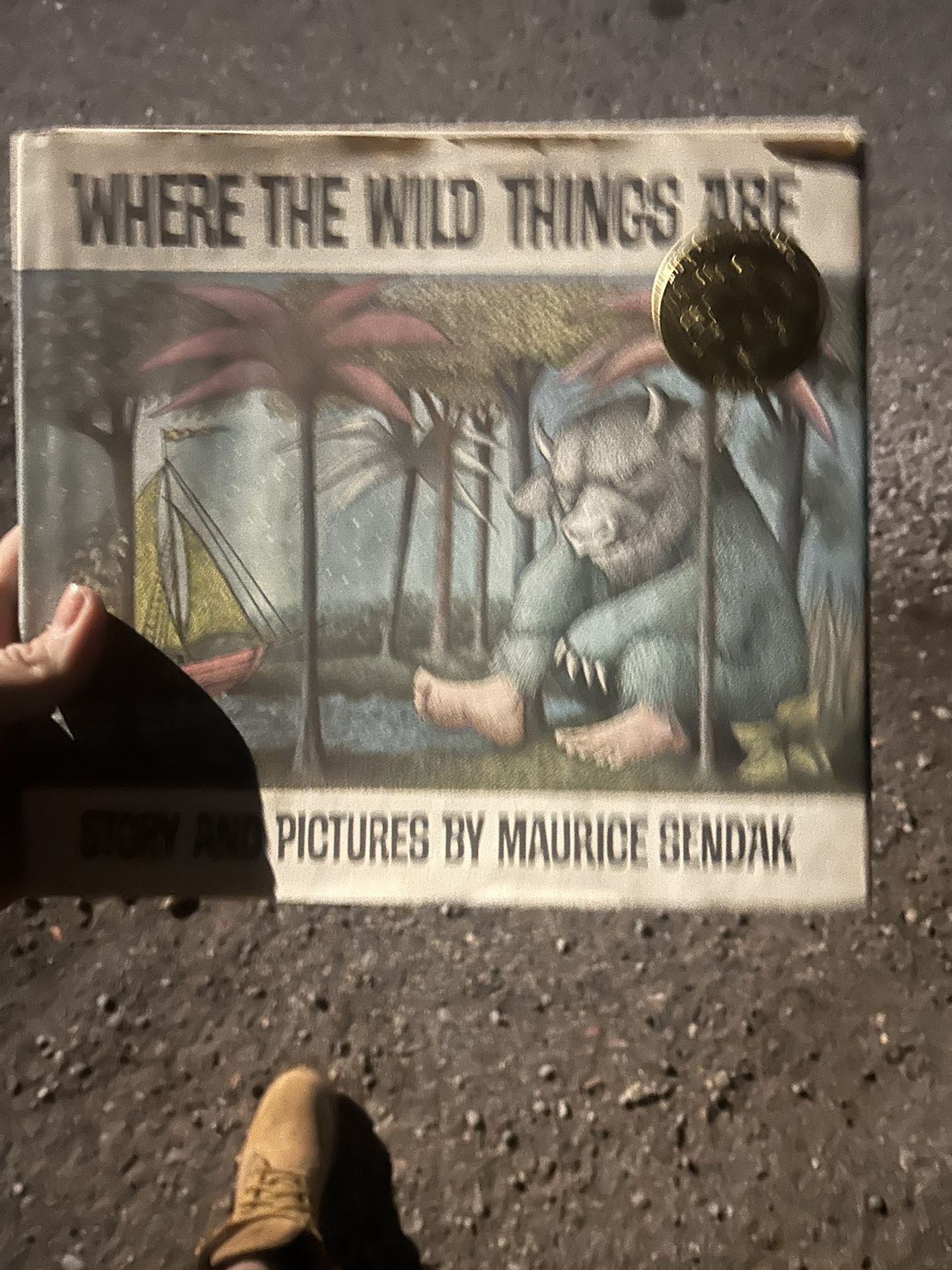 1963 1st Edition Hardcover With Raised Gold Seal “Where 