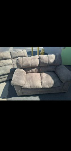 Matching couch and loveseat