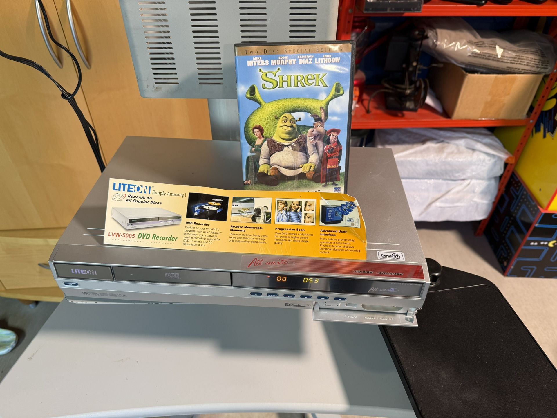 Liteon LVW-5005 DVD Recorder, No Remote