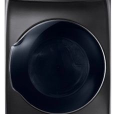 Samsung 7.5 cu. ft. Smart Electric Dryer with FlexDryTM in Black Stainless Steel