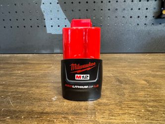 Milwaukee M12 1.5cp battery