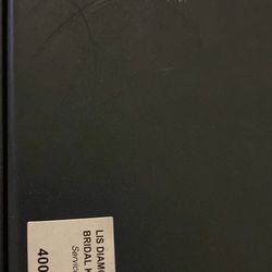 Waterford Lis Diamond Silver Bridal Knife/server Knife-NEVER USED 