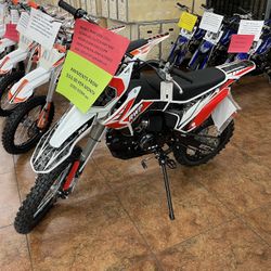 Brand New Large Frame Dirt Bikes Zero Down And Zero Interest oac