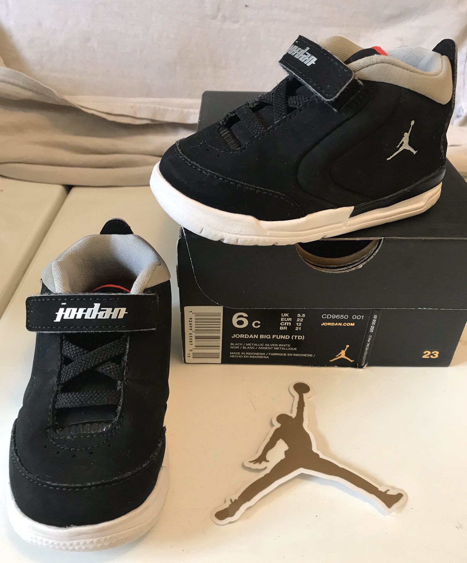 Jordan Shoes Toddler Boy’s Size 6C