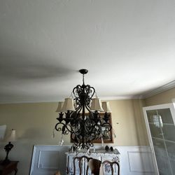 Large Antique Chandelier 