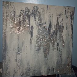 New Modern Glitter Painting Art