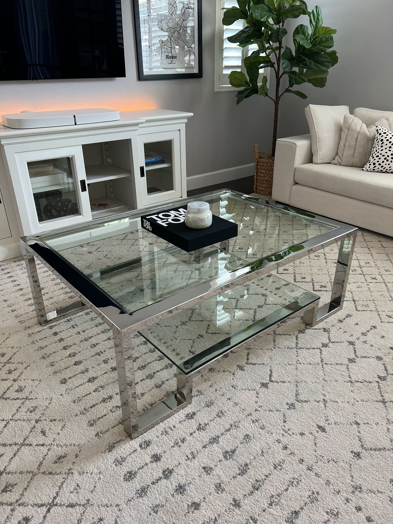 Z Gallerie Coffee Table 