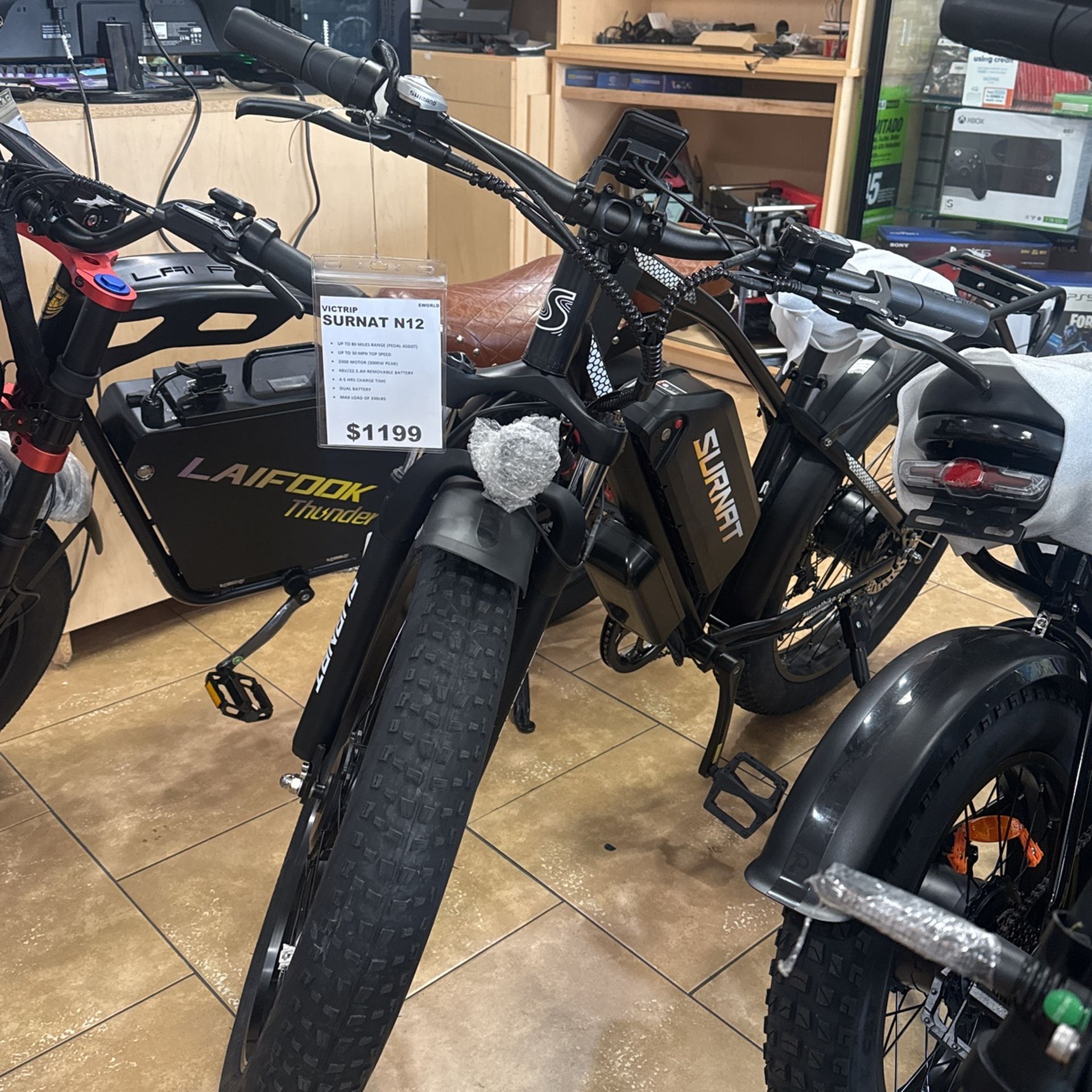 New Electric Bike Victrip Surnat N12 ( Warranty) Payment Available