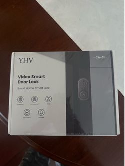 YHV Smart Video Door Lock with Camera, Fingerprint & Wi-Fi