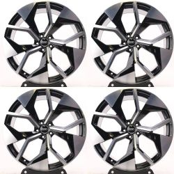 22" AUDI Q5 SQ5 Q7 SQ7 Q8 SQ8 RSQ8 Rims Wheels Set of 4 22x9.5 5x112