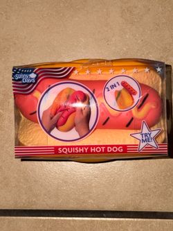 Sunny Days Squishy Hot Dog Toy