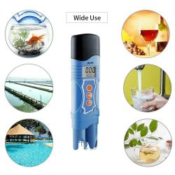 Digital TDS&EC Meter PH Tester Water Monitor 0°C~50°V Pool Aquarium Hydroponic