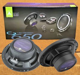 JL Audio C2 Series Car Speakers 6 1/2" 2-Way Component Speaker System 225 Watts C2-650 🚨 Payment Options Available 🚨 No Credit Needed 🚨 