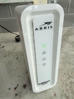 ARRIS SURFboard SB8200 DOCSIS 3.1 Cable Modem White 1Gbps 2x Ethernet