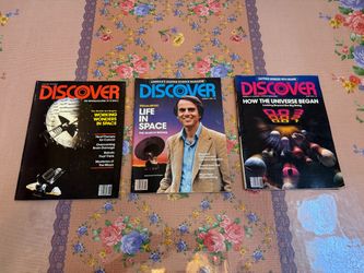 Vintage Discover Magazines