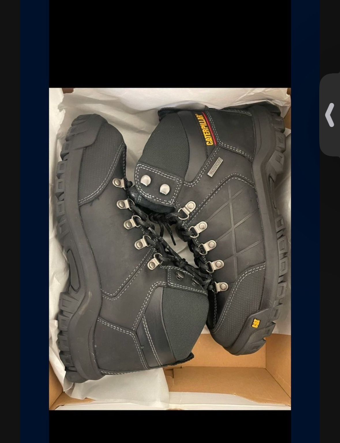 Caterpillar Soft Toe Work Boots Size 10.5