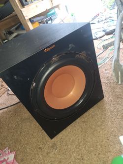 Klipsch 12" Black Powered Subwoofer - R-12SW