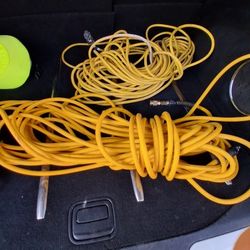 75 Ft Extention Cord And Air Hoes