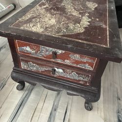 Antique Treasure Chest Piece