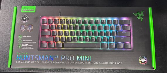 Razer huntsman v3 pro mini gaming keyboard new