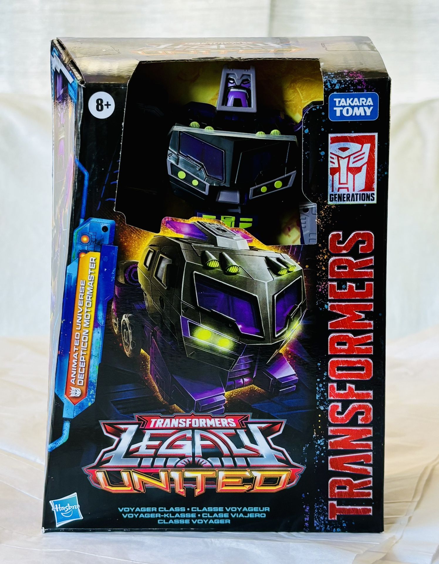 Transformers Legacy United Voyager Class Animated Universe Decepticon Motormaster