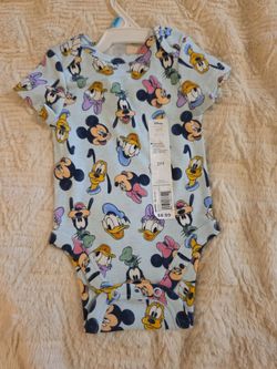 Mickey and friends onesie