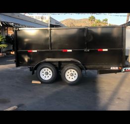 Dumpster trailer