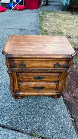 Solid Wood Nightstand: Accepting Offers