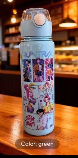 K-Pop Demon Hunters water bottle