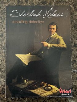 Sherlock Holmes Consulting Detective Board Game