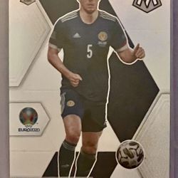 2021 Panini Mosaic UEFA Euro SCOTT McKENNA RC Silver PRIZM #80 Scotland