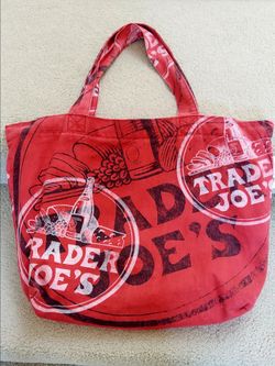 Custom Trader Joe's tote bag, used, $10