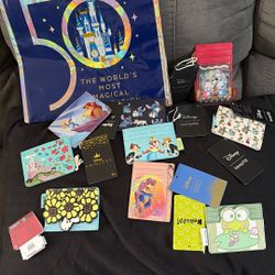 Disney & Other Card Holders- 9 Kinds -More In Profile $20 EACH FIRM ! NWT