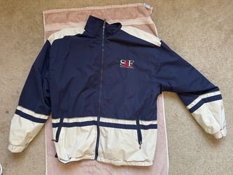 San Francisco Zip-Up Windbreaker Jacket