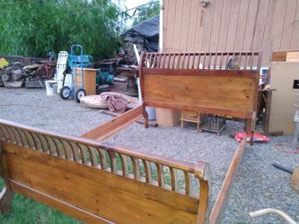 Sleigh Bed Frame