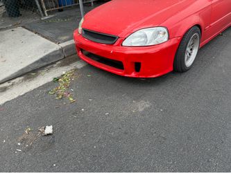1(contact info removed) civic front bumper fiberglass