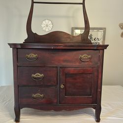 Antique Storage Table