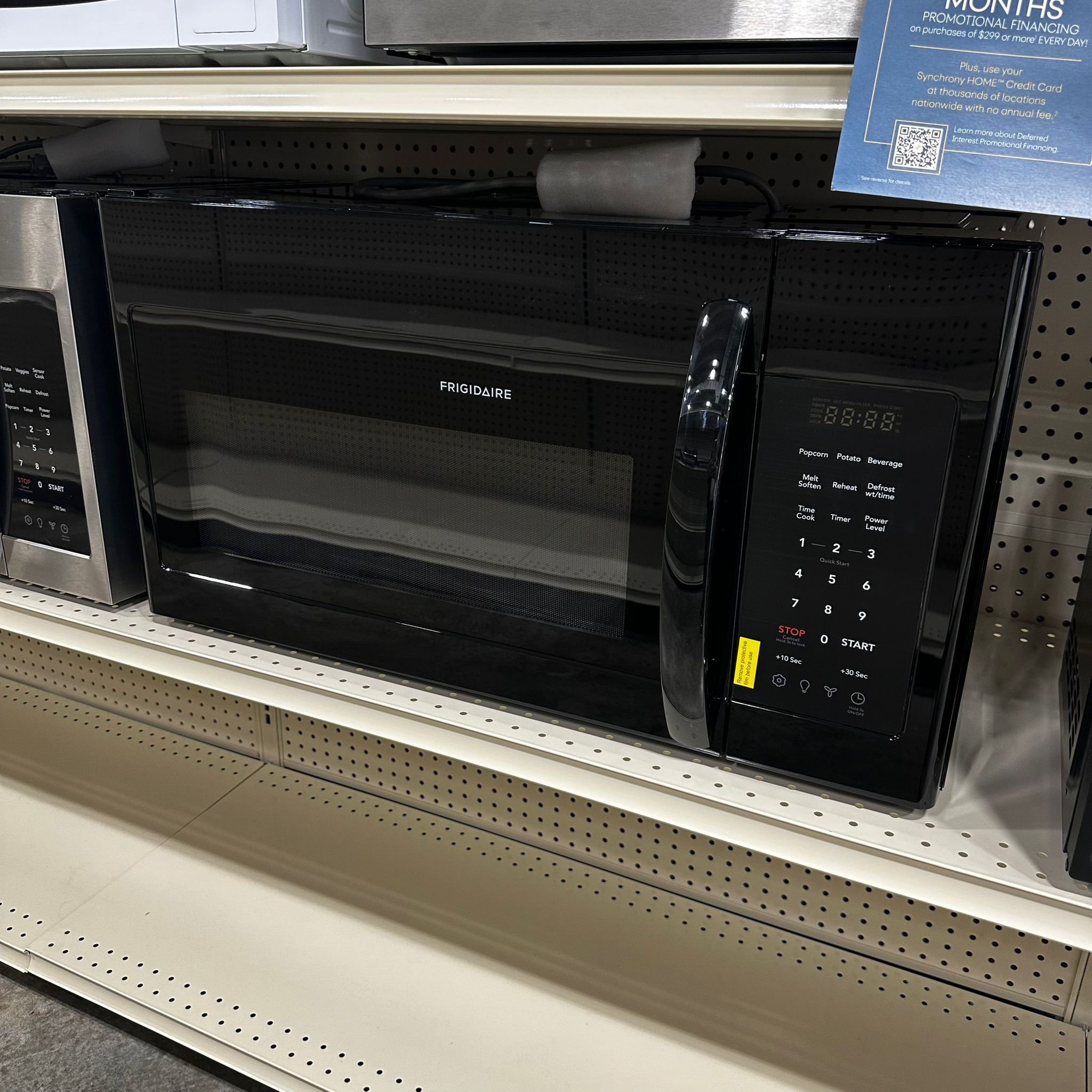 Over-the-range Microwave.