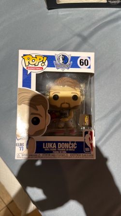 Luka Doncic Pop Figure White Jersey