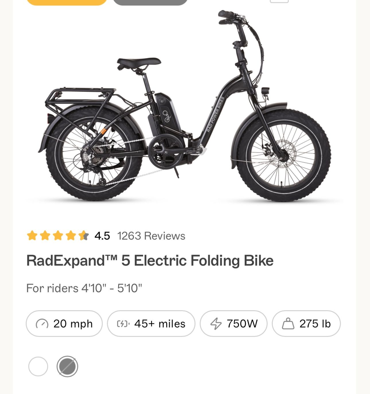 Rad Expanded 5 Low Miles