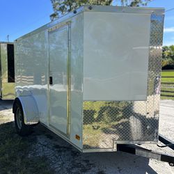 Enclosed 5X10 Enclosed Utility Cargo Trailer