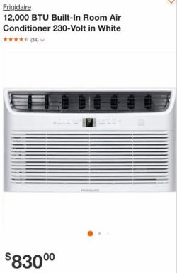 Frigidaire built in wall AC unit NIB