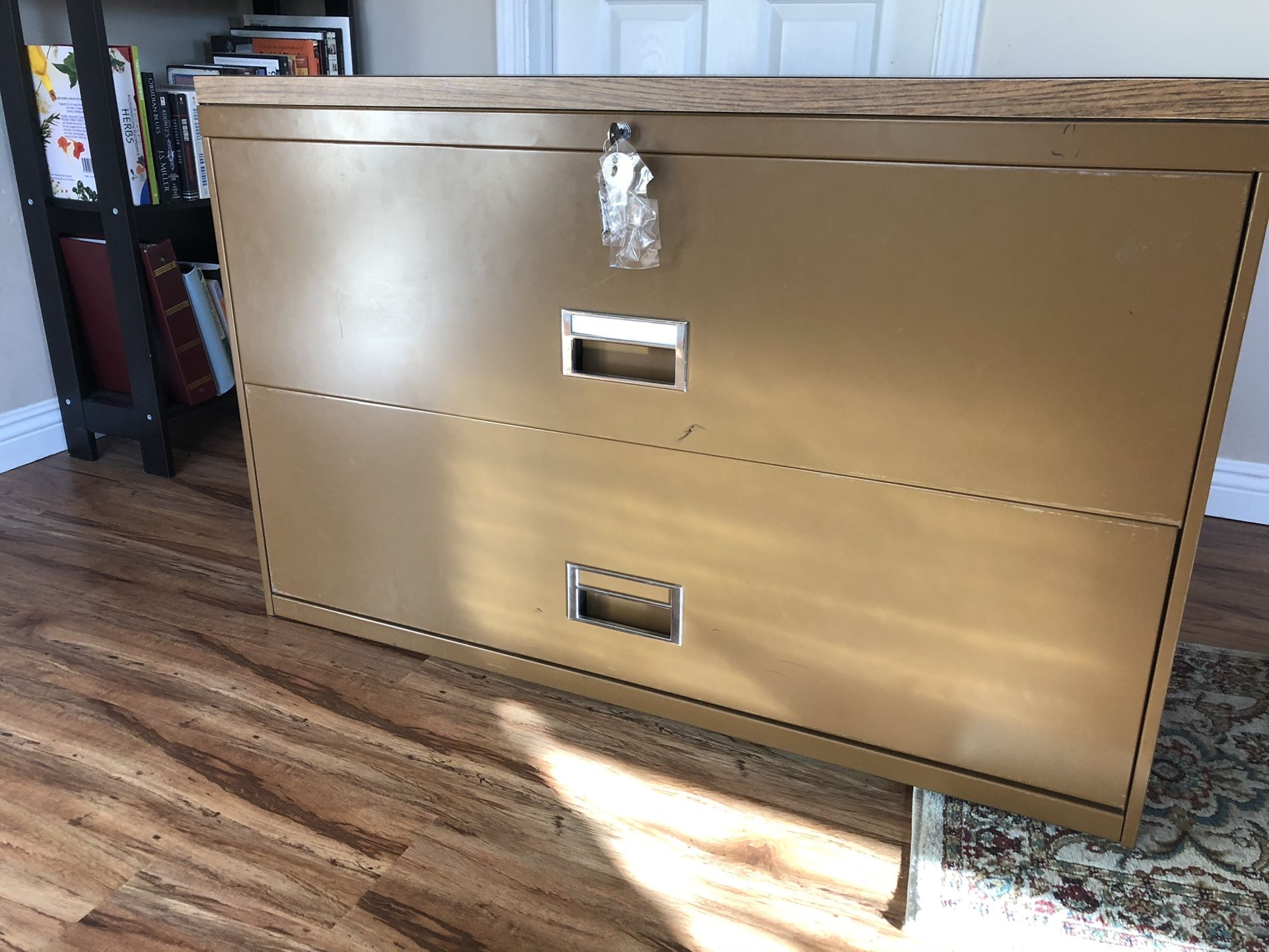 Large Two-Drawer Filing Cabinet