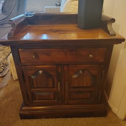 Ethan Allen Vintage Primitive End Table 