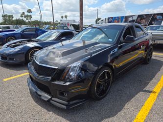 Cadillac CTS-V Black Sedan Modified