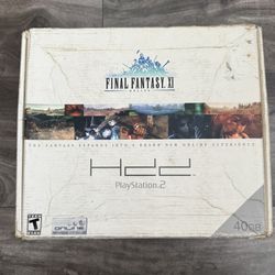 Sony Final Fantasy XI 40GB HDD Bundle For PlayStation 2 PS2