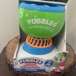 Fubbles No-Spill Fun-Finiti Bubble Machine