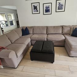 Cloth Sectional Couch